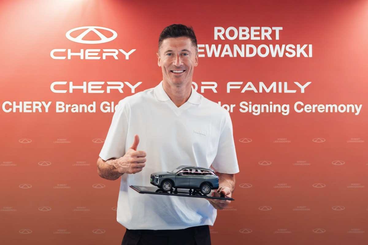 Robert Lewandowski Jadi Chery Brand Global Ambassador