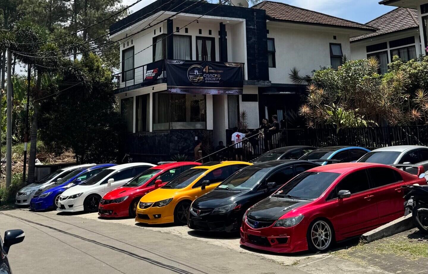 Civic FD Society Chapter Bandung Rayakan Ulang Tahun Keempat