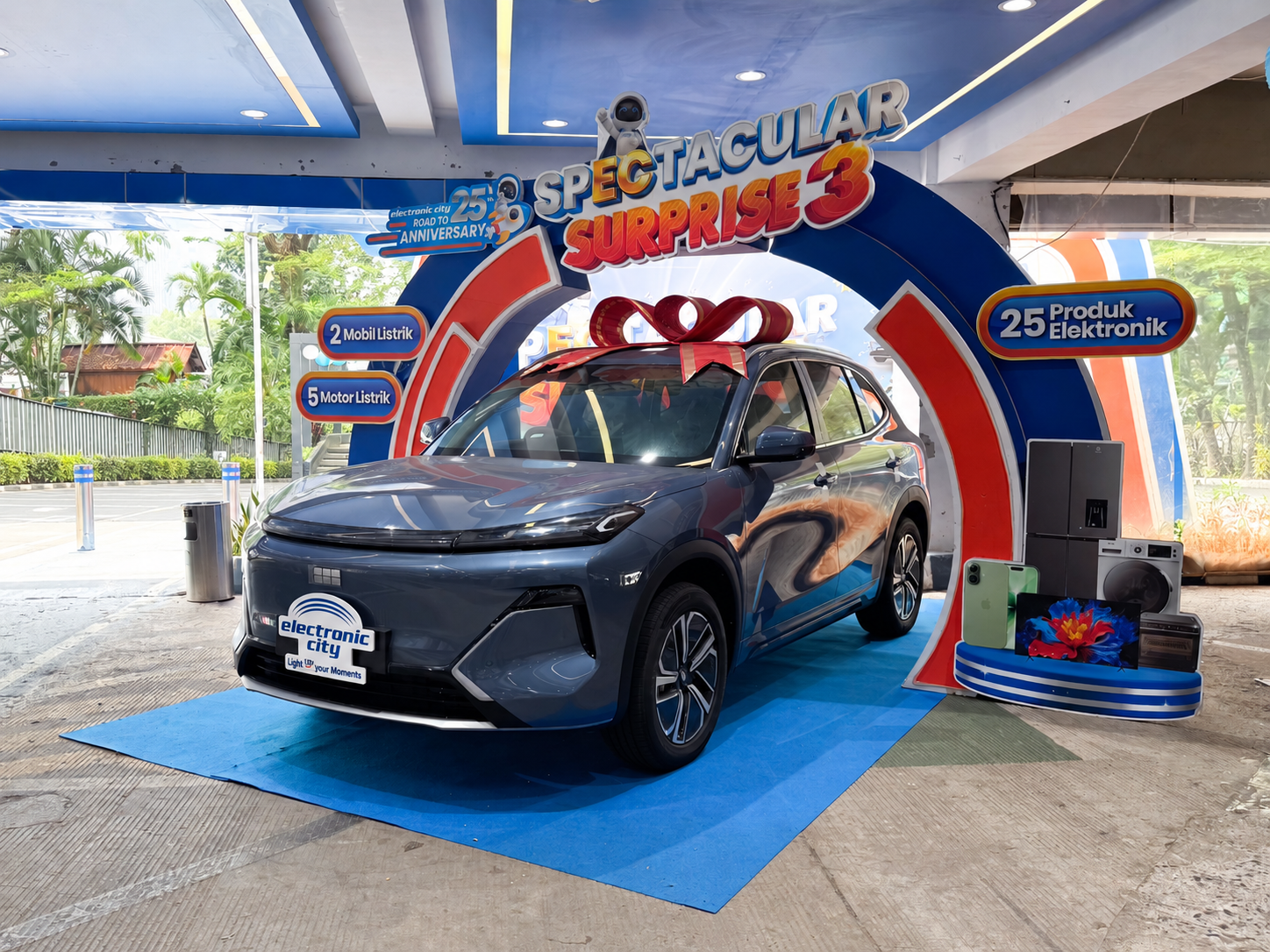 Geely Starray EM-i dan EX2 Jadi Hadiah Utama Program Undian Nasional Electronic City