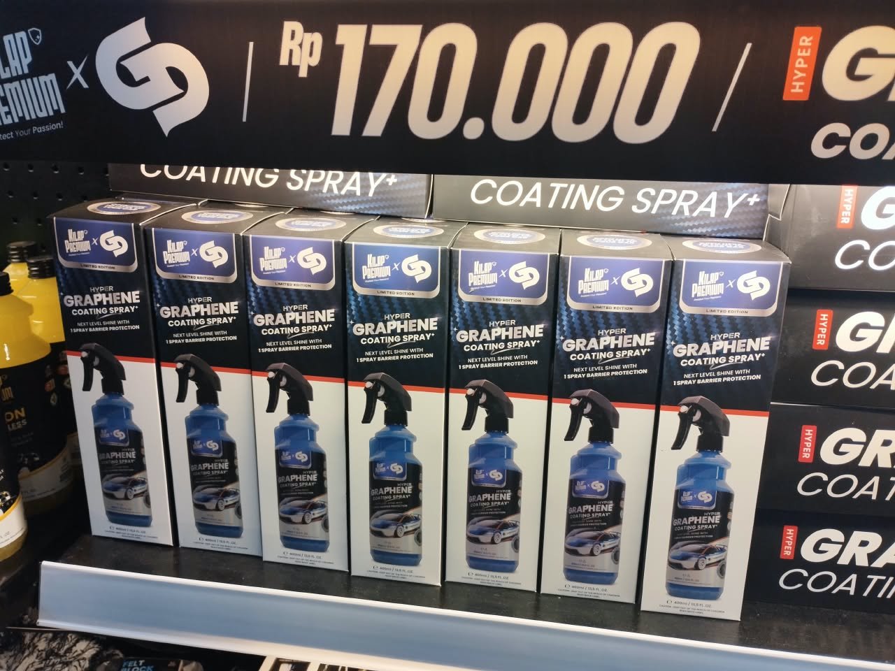Kilap Premium Resmi Luncurkan Hyper Graphene Coating Spray di IMX 2026
